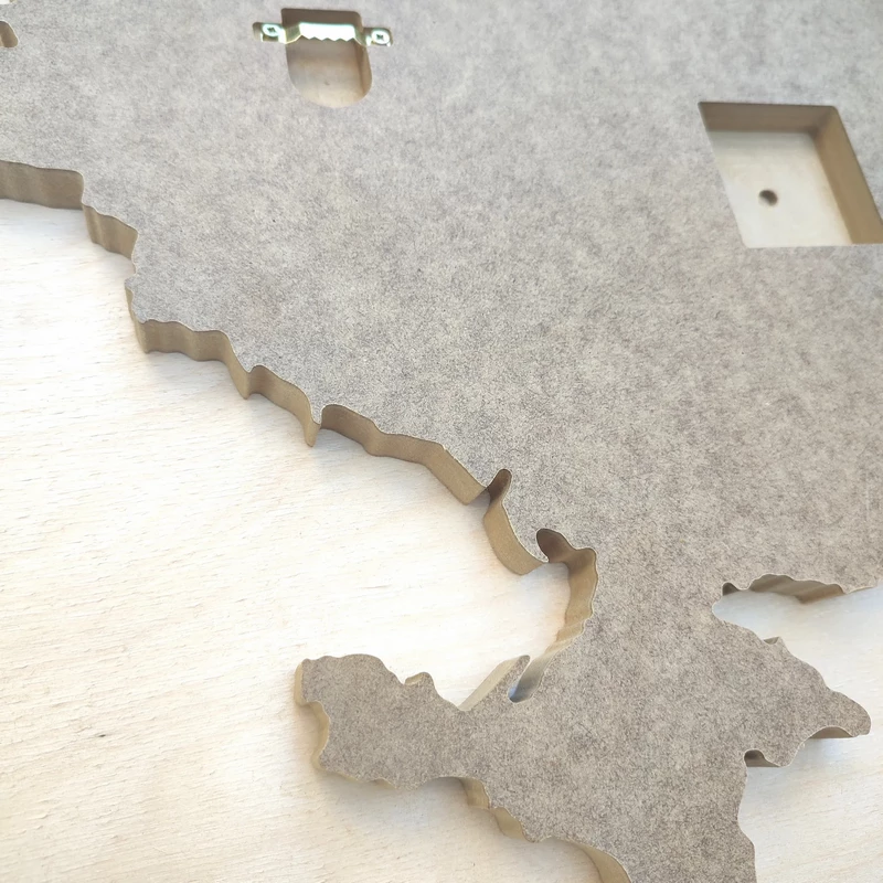 Заготовка карта України для resin art 60 см