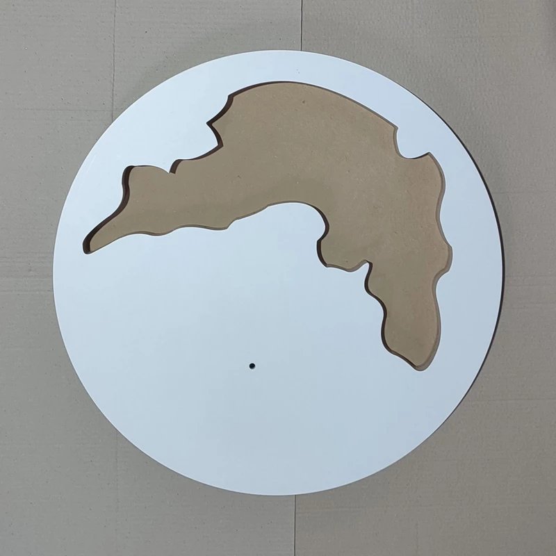 Заготовка для годинника з сухими квітами МДФ