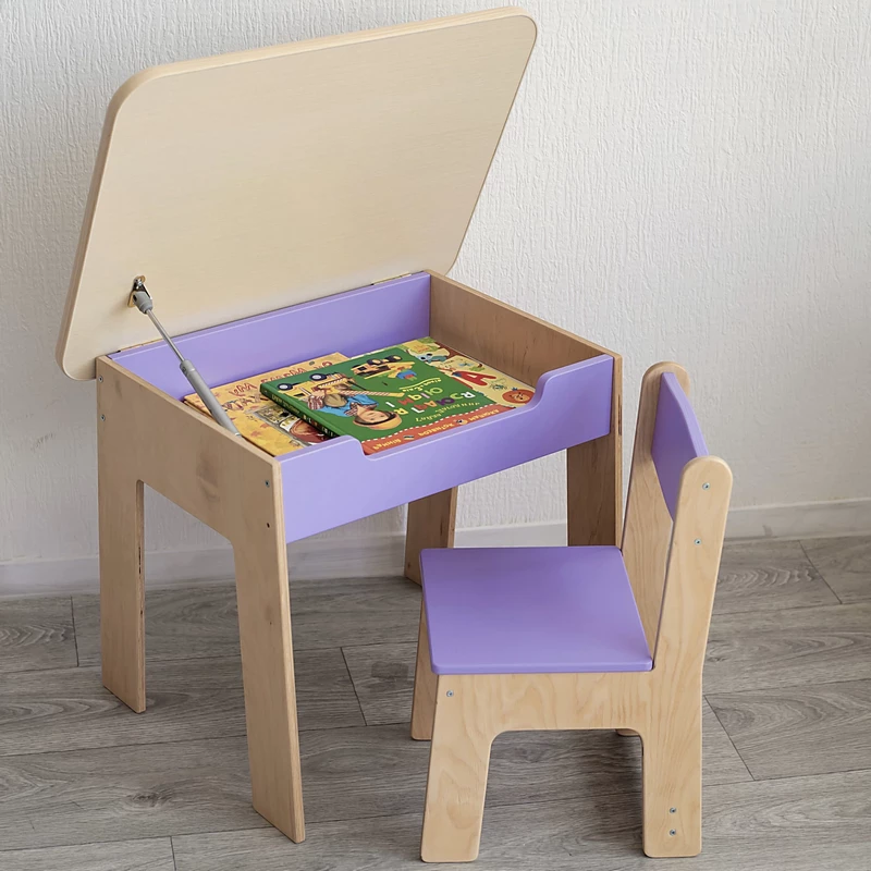 Дитячий столик і стільчик, дитячий стіл, столик в дитячу кімнату, меблі для дітей, столик і стільчик для дитини, столик для творчості, столик для малювання, столик для ігор