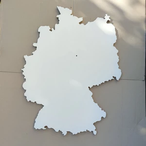 Дерев'яна основа для годинника Артборд, Мапа Німеччина для виготовлення годинника з епоксидною смолою, Заготовка для годинника МДФ, Трафарети з МДФ для епоксидної смоли, епоксидна смола,  Заготовка для заливки епоксидною смолою, Артборд під неон, під контражур